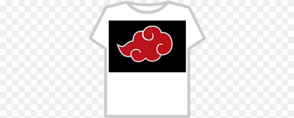 Akatsuki Logo T Shirt Roblox Hacker, Clothing, T-shirt, Body Part, Hand Png Image