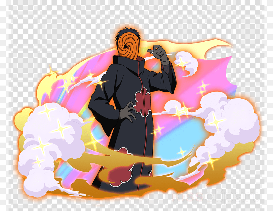 Akatsuki Naruto Obito Clipart Obito Uchiha Naruto Uzumaki Naruto Blazing Tobi, Art, Graphics, Adult, Male Free Png Download