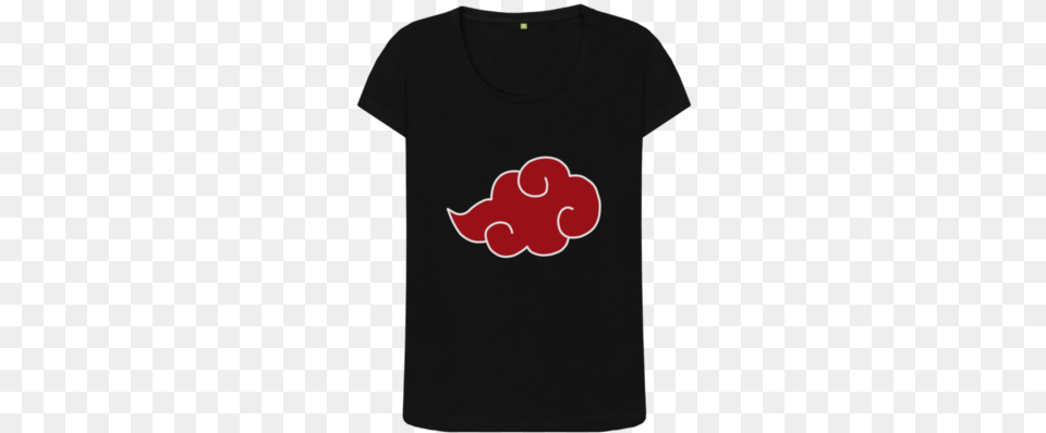 Akatsuki Red Cloud Womens Akatsuki, Clothing, T-shirt, Berry, Food Free Png Download