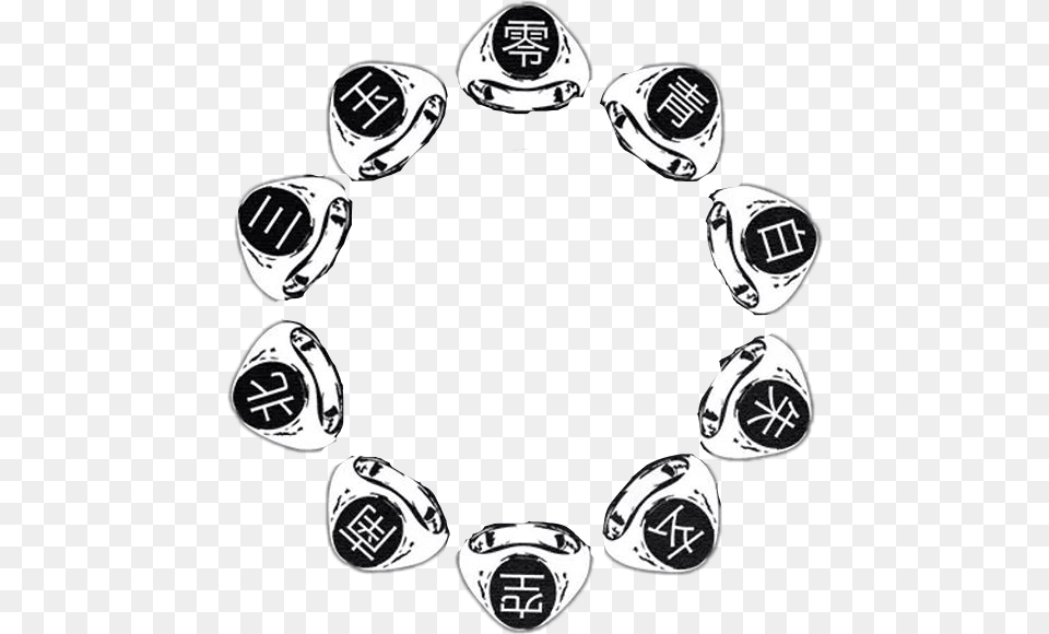 Akatsuki Rings Akatsukitings Japan Narutoshippuden Emblem, Accessories, Jewelry Free Png