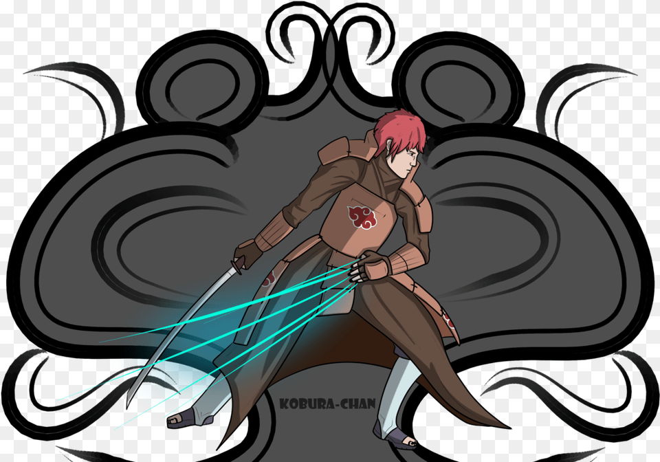 Akatsuki Samurai Sasori Of The Red Sandkisame Sasori Samurai, Graphics, Art, Person, Adult Free Transparent Png