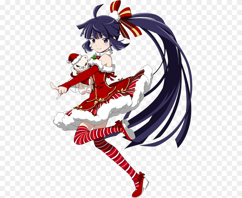 Akatsuki Sng Christmas Akatsuki Log Horizon Dress, Book, Comics, Publication, Baby Free Png