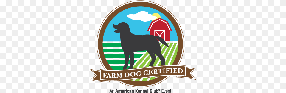 Akc Farm Dog Logo Farm Dog Certified Akc, Outdoors, Nature, Photography, Countryside Png Image