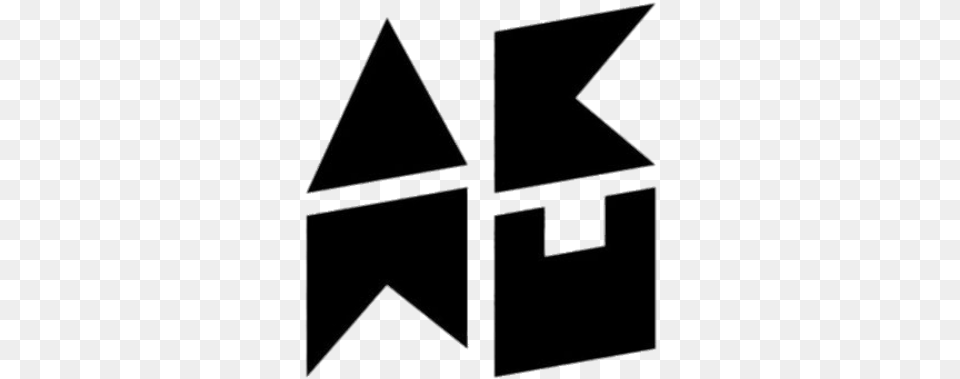 Akdong Musician Logo Akdong Musician Kpop Logo, Triangle, Silhouette Free Png Download