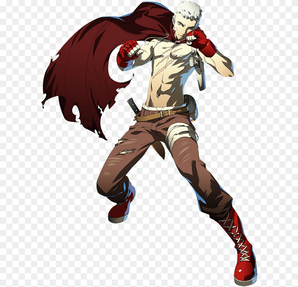 Akihiko Sanada Persona Vs Balrog Sf Little Mac Persona 4 Arena Ultimax Akihiko, Adult, Person, Man, Male Png Image