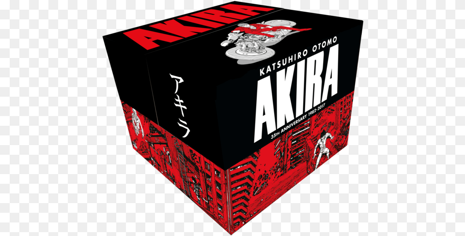 Akira 35th Anniversary Box Set, Scoreboard, Book, Publication, Cardboard Free Png Download