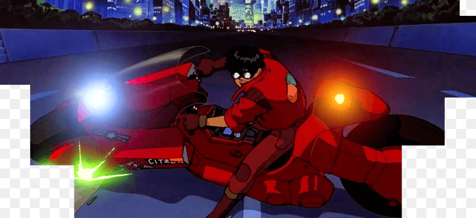 Akira And The Modern Superhero Movie Akira Motorcycle, Baby, Person, Face, Head Free Png Download