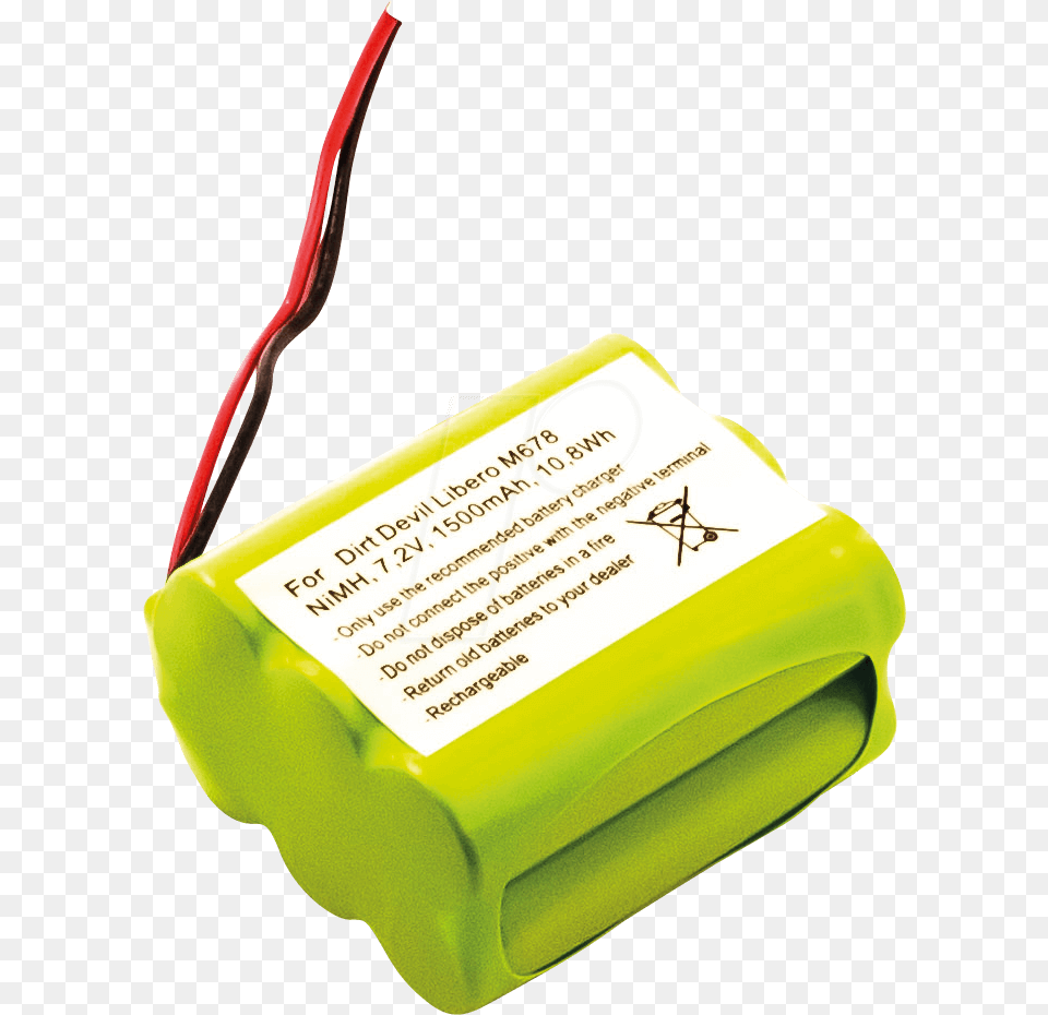 Akku Battery For Dirt Devil Evo Nimh Mah, Weapon, Adapter, Electronics Png