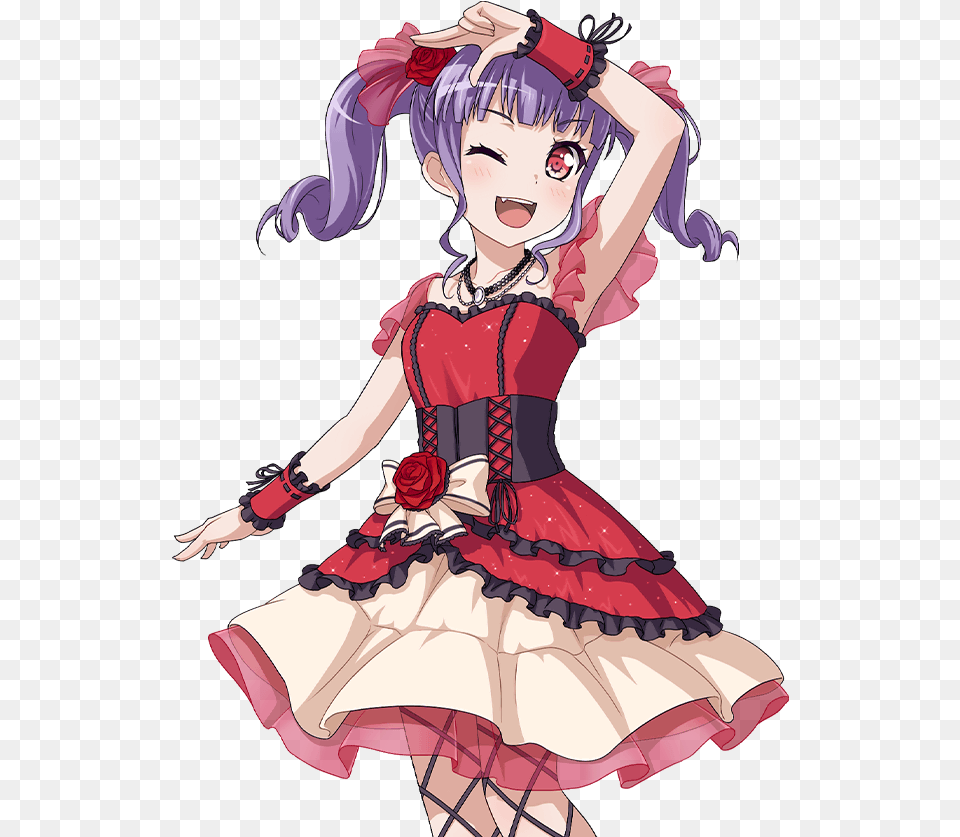 Ako Shequots Such A Fashion Iconpic Bangdream Ako Render, Book, Publication, Comics, Person Free Png Download