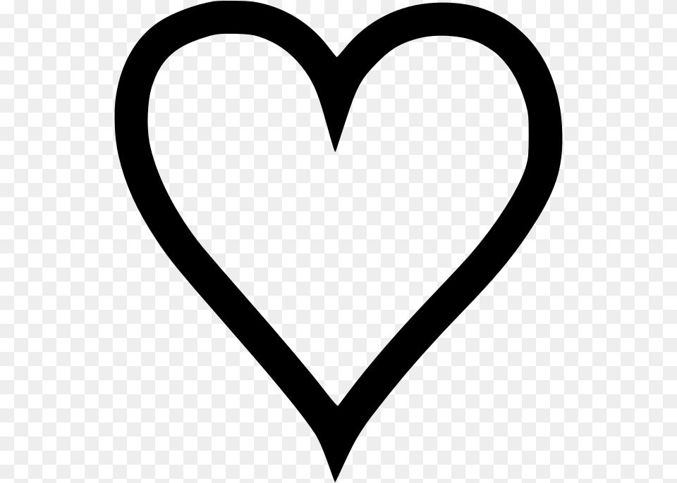 Akoma The Heart Adinkra Symbols Heart, Gray Free Transparent Png