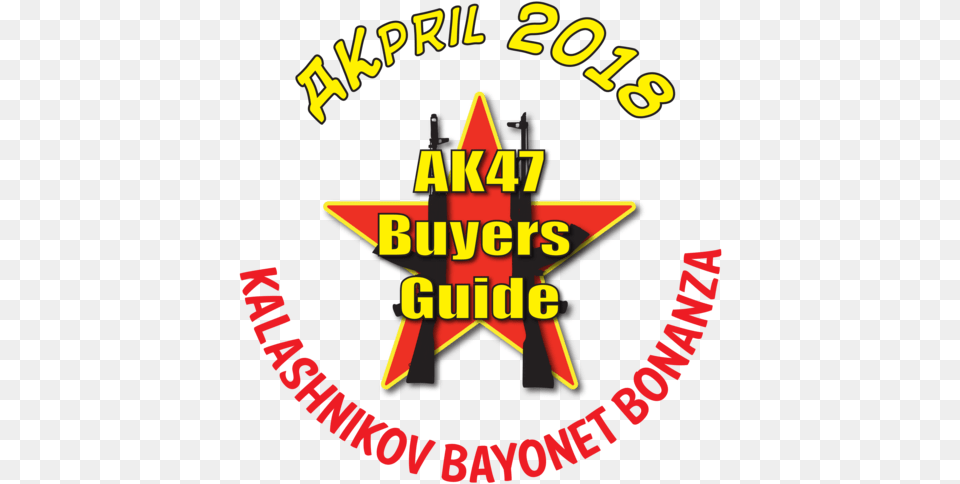Akpril 2018 Kalashnikov Bayonet Bonanza Graphic Design, Symbol, Dynamite, Logo, Weapon Free Transparent Png