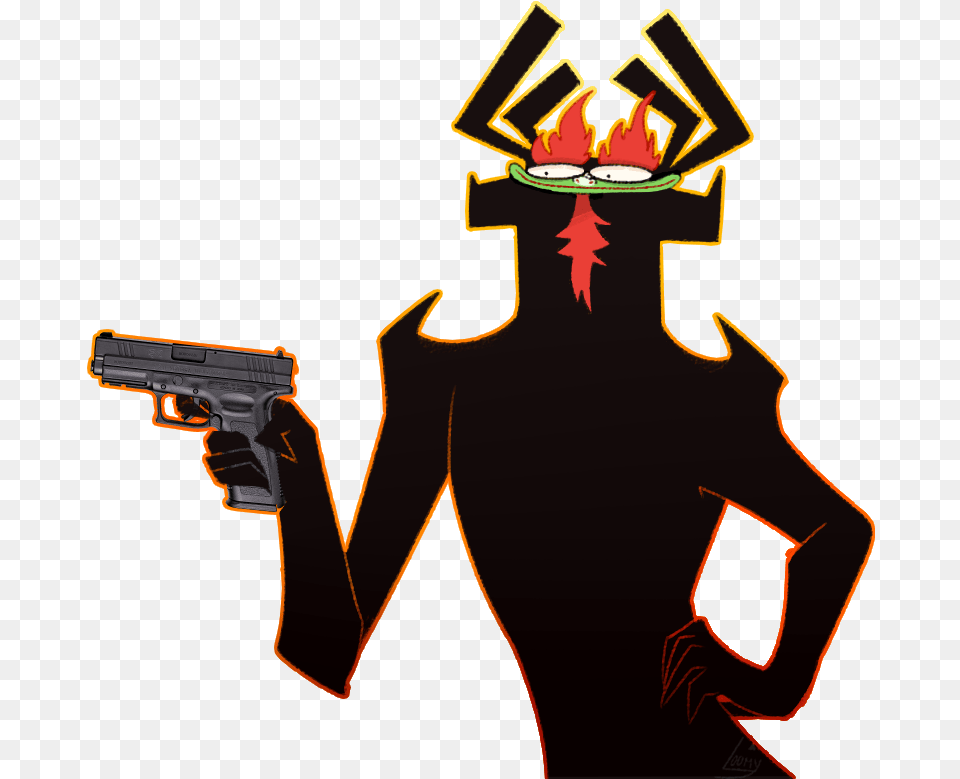 Aku Samurai Jack, Firearm, Gun, Handgun, Weapon Free Png