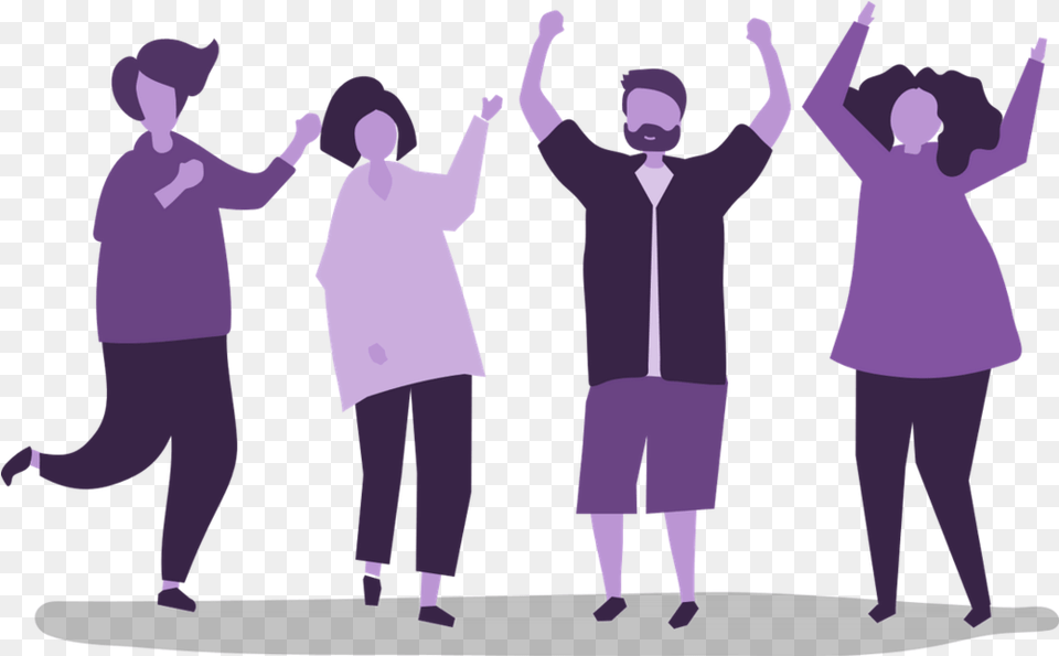 Akudos A Recognition Platform Illustration, People, Person, Purple, Leisure Activities Png