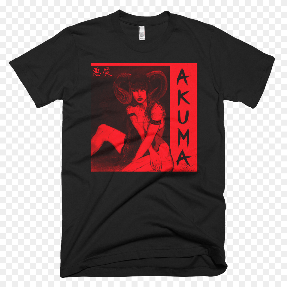 Akuma Blood Red Limited Edition Graphic Tee Akade Wear, Clothing, T-shirt, Adult, Female Free Transparent Png