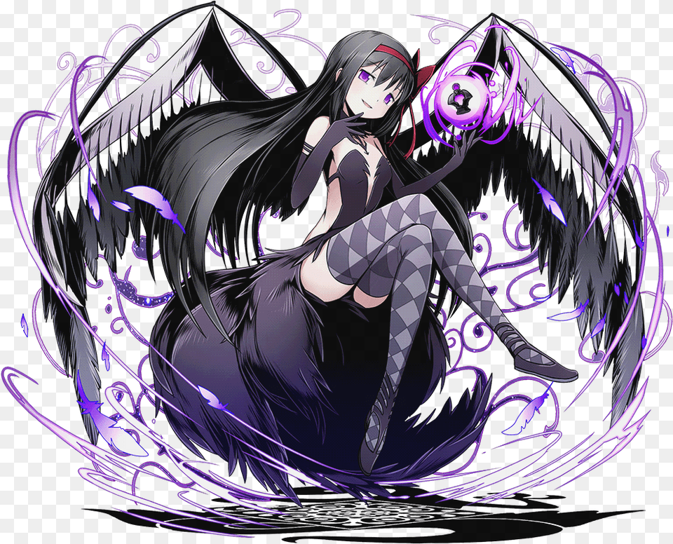 Akuma Homura Official Art, Book, Comics, Publication, Adult Free Png Download