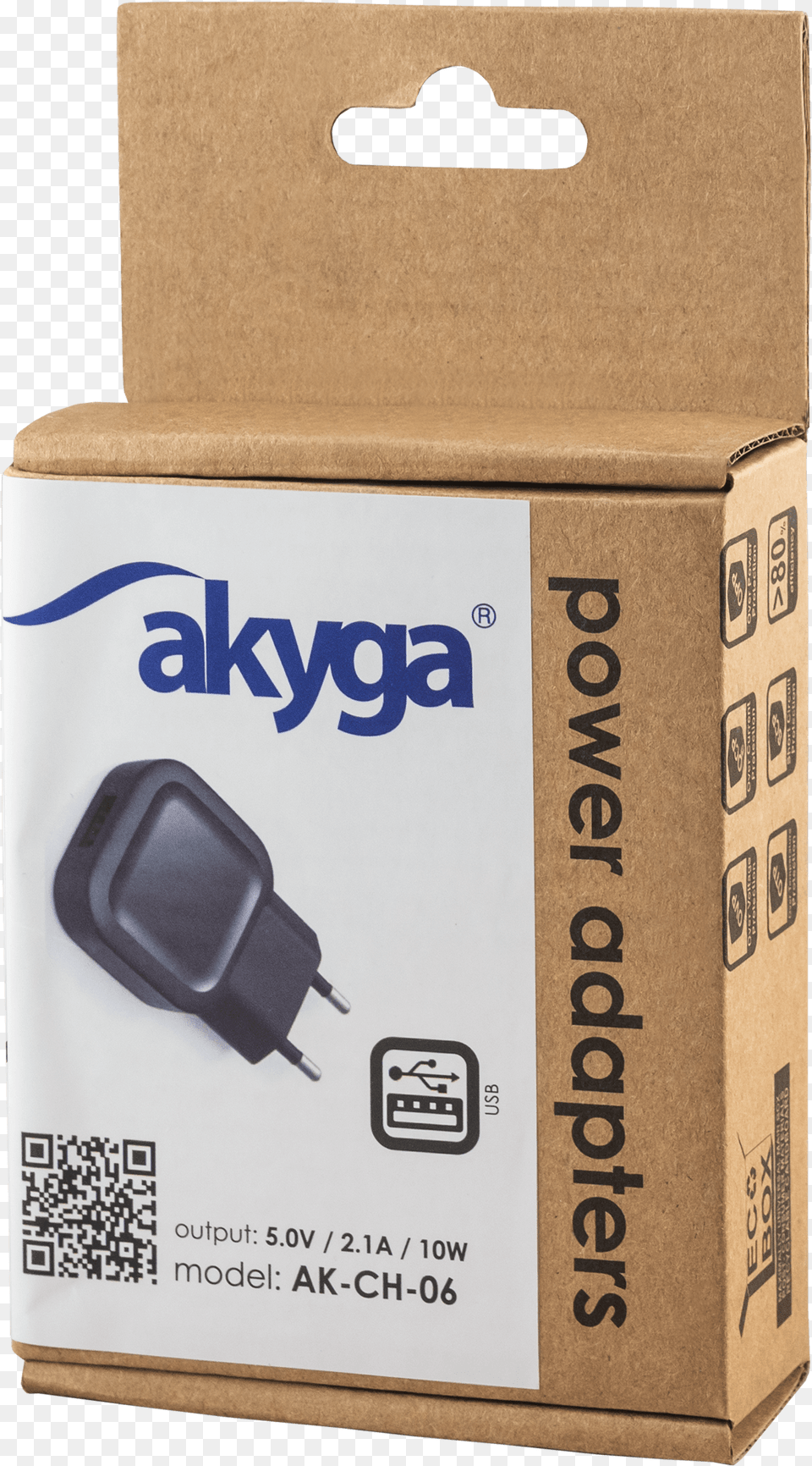 Akyga, Adapter, Box, Electronics, Cardboard Free Transparent Png