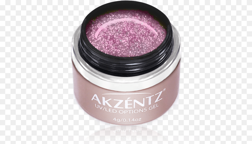 Akzentz Options Aurora Glitter Gel Purple, Face, Head, Person, Cosmetics Free Png Download