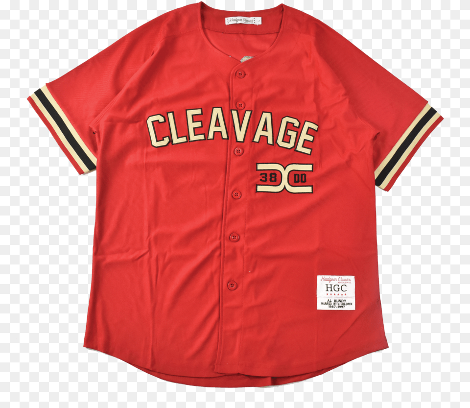 Al Bundy Cleavage Button Down Baseball Active Shirt, Clothing, T-shirt, Jersey Free Png