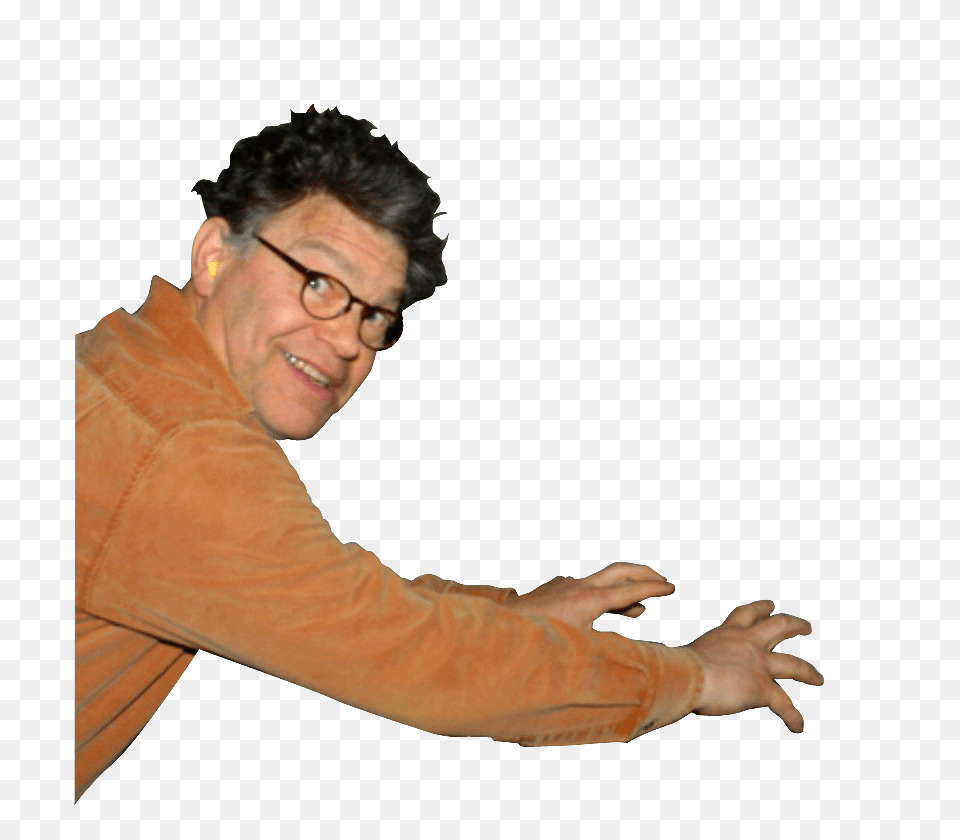 Al Franken Meme Fuel Clipped And Transparent For Your, Hand, Person, Head, Photography Png