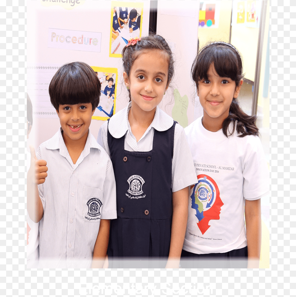 Al Ittihad Private School Abu Dhabi Uniform, T-shirt, Person, Male, Girl Png