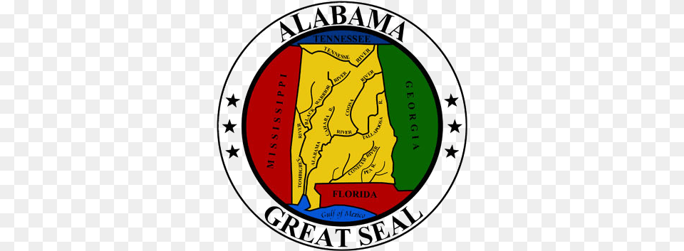 Al Next Alabama State Seal Printable, Emblem, Symbol, Logo, Coin Png