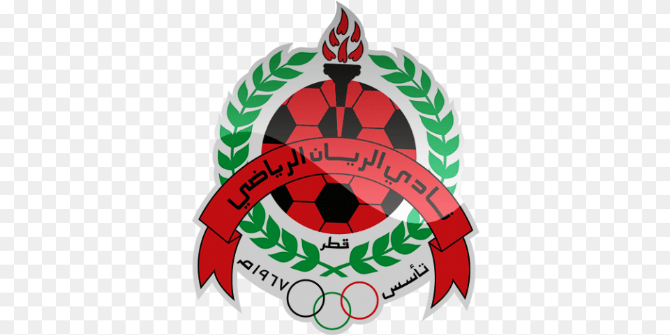 Al Rayyan Sc Football Logo Images Esteghlal Al Rayyan, Badge, Emblem, Symbol Free Png
