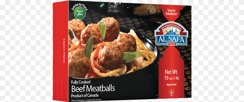 Al Safa, Food, Meat, Meatball, Advertisement Free Png