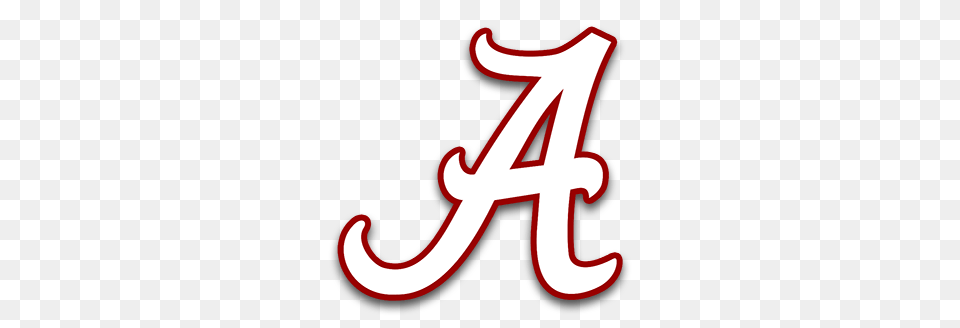 Alabama A Metal Wall Art, Text, Symbol, Food, Ketchup Free Png