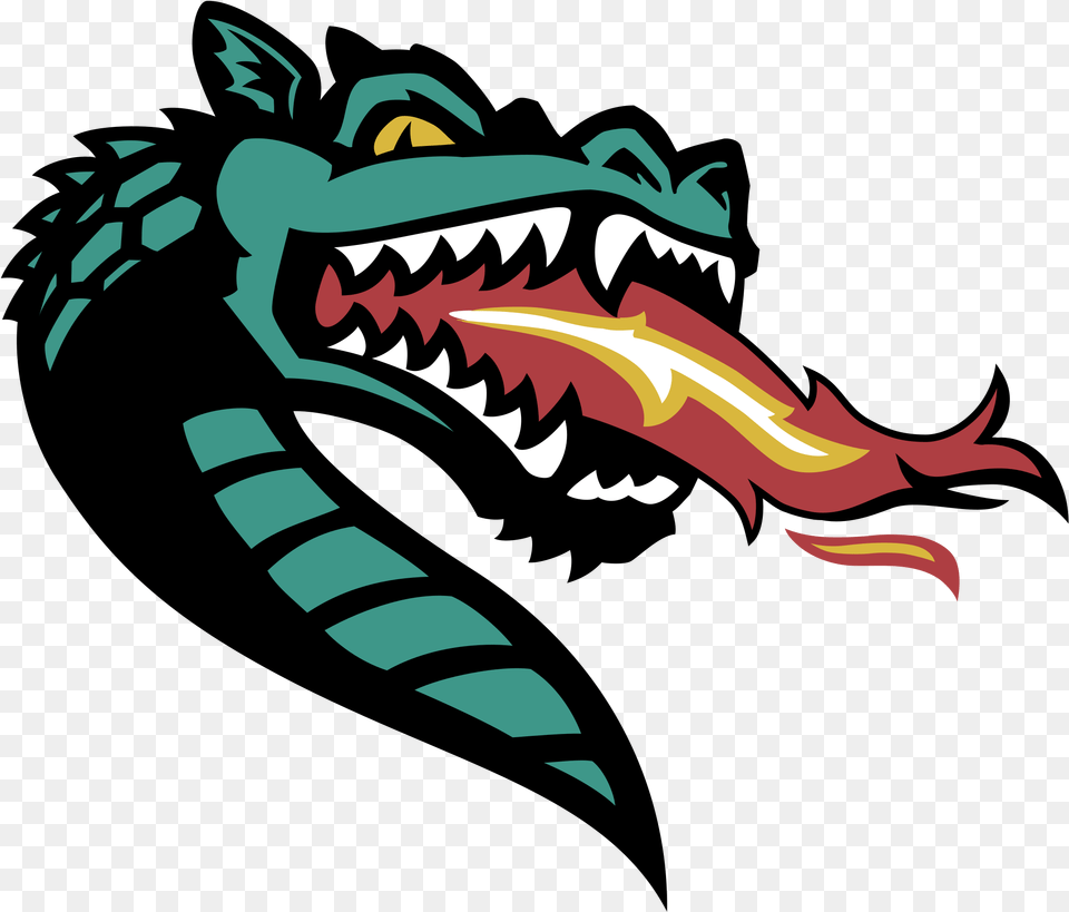 Alabama Birmingham Blazers Logo Transparent Uab Blazers, Dragon, Animal, Fish, Sea Life Free Png