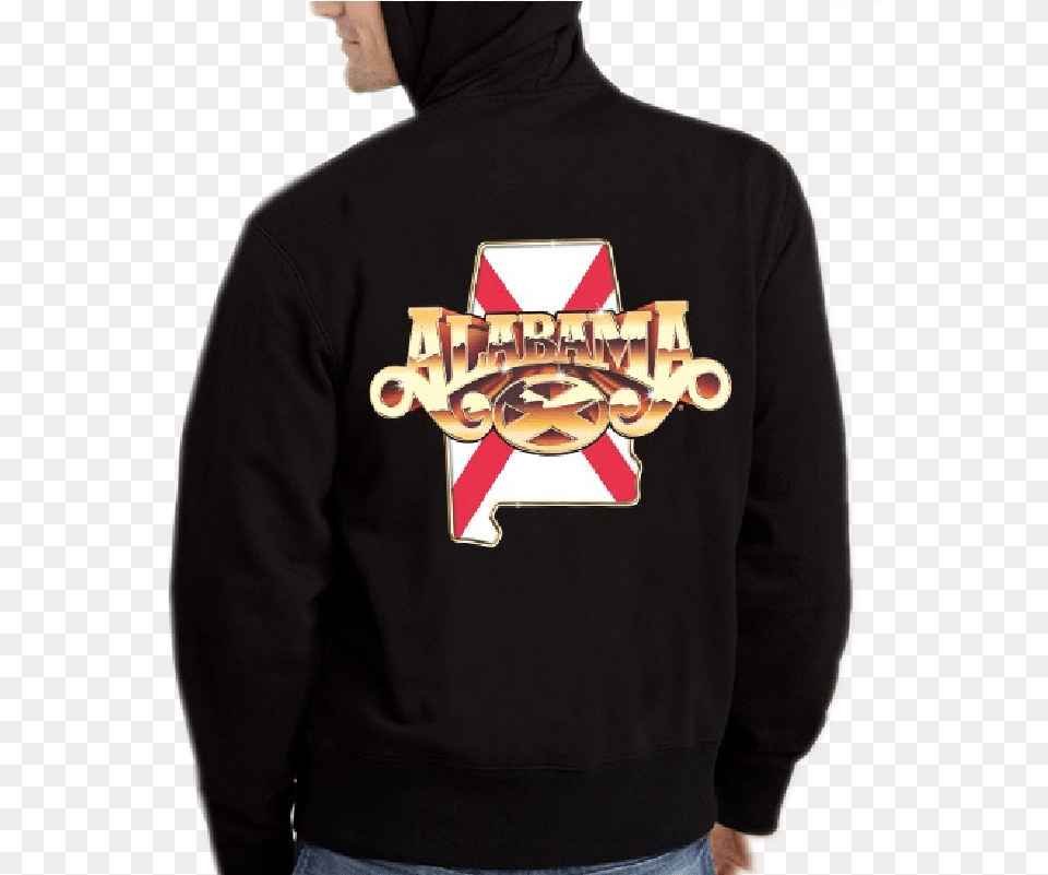 Alabama Black Hoodie Hoodie, Clothing, Knitwear, Sweater, Sweatshirt Free Transparent Png