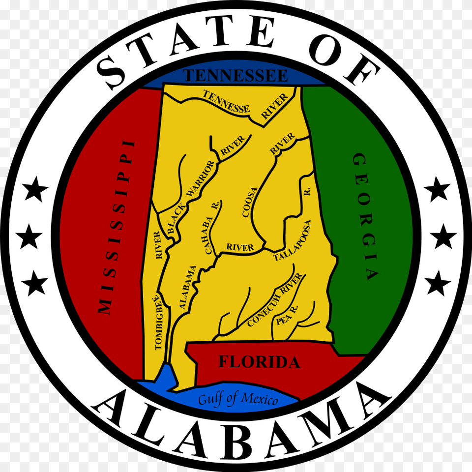 Alabama Cliparts, Emblem, Symbol, Logo, Badge Free Png