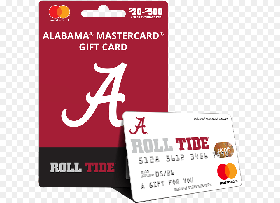Alabama Crimson Tide, Text, Credit Card Free Png