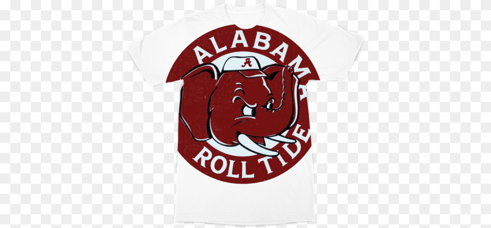 Alabama Crimson Tide Art Premium Sublimation Beer, Clothing, Shirt, T-shirt Free Png Download