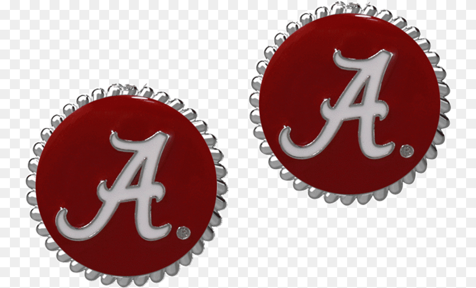 Alabama Crimson Tide Earrings Alabama Crimson Tide, Symbol, Text Free Transparent Png