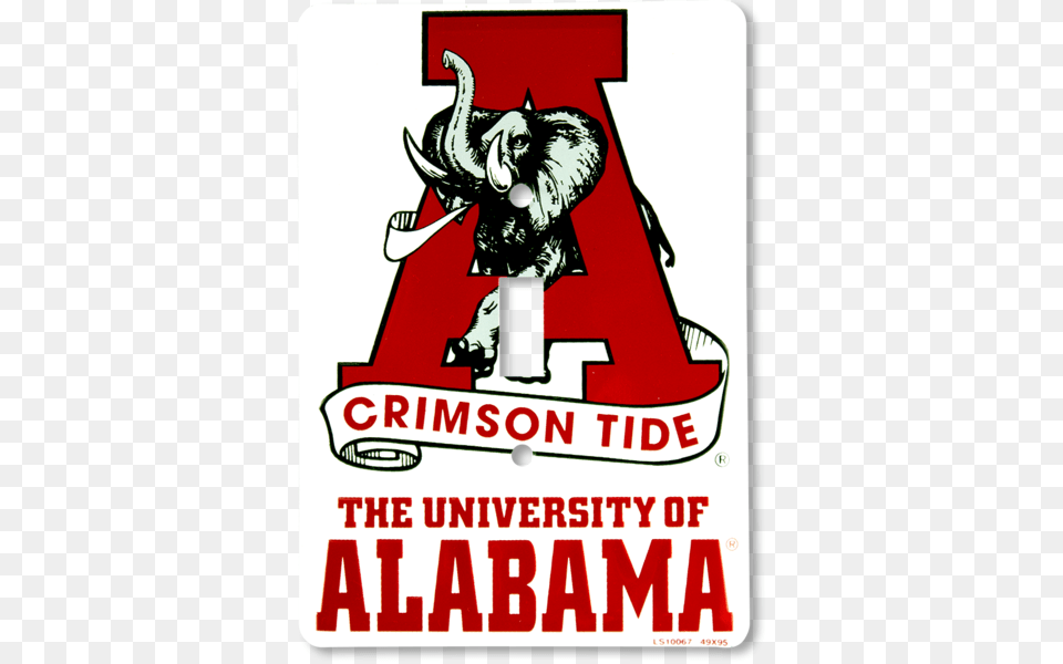 Alabama Crimson Tide Light Switch Alabama Crimson Tide, Advertisement, Poster, Logo, Symbol Png