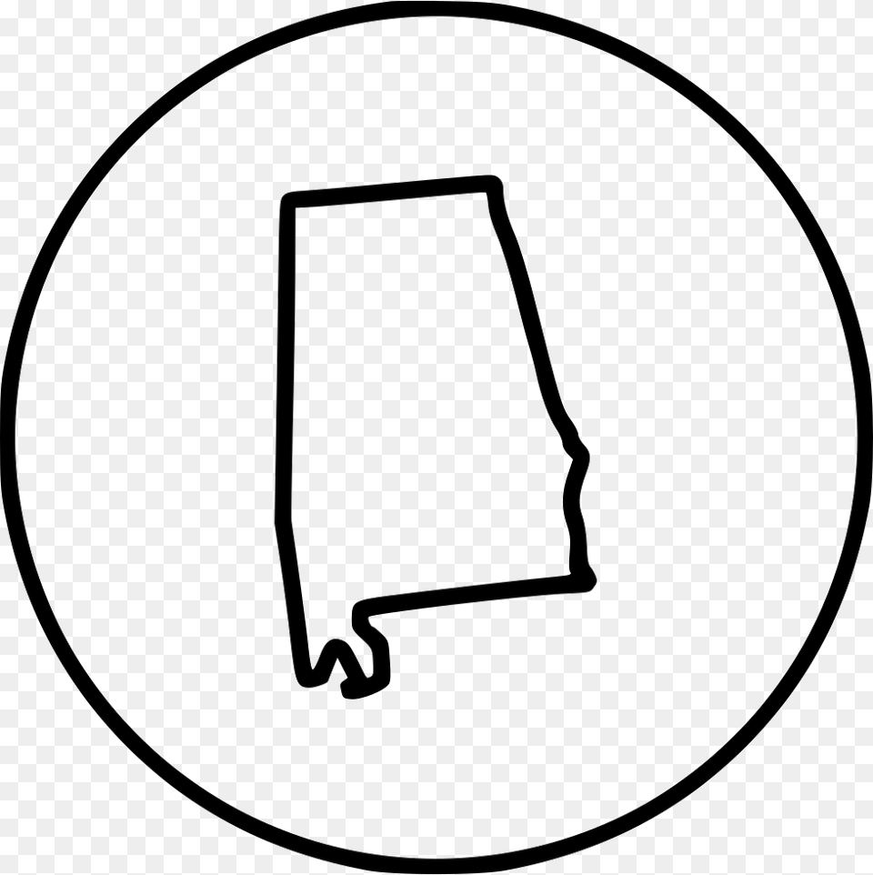 Alabama Icon, Text Free Png Download