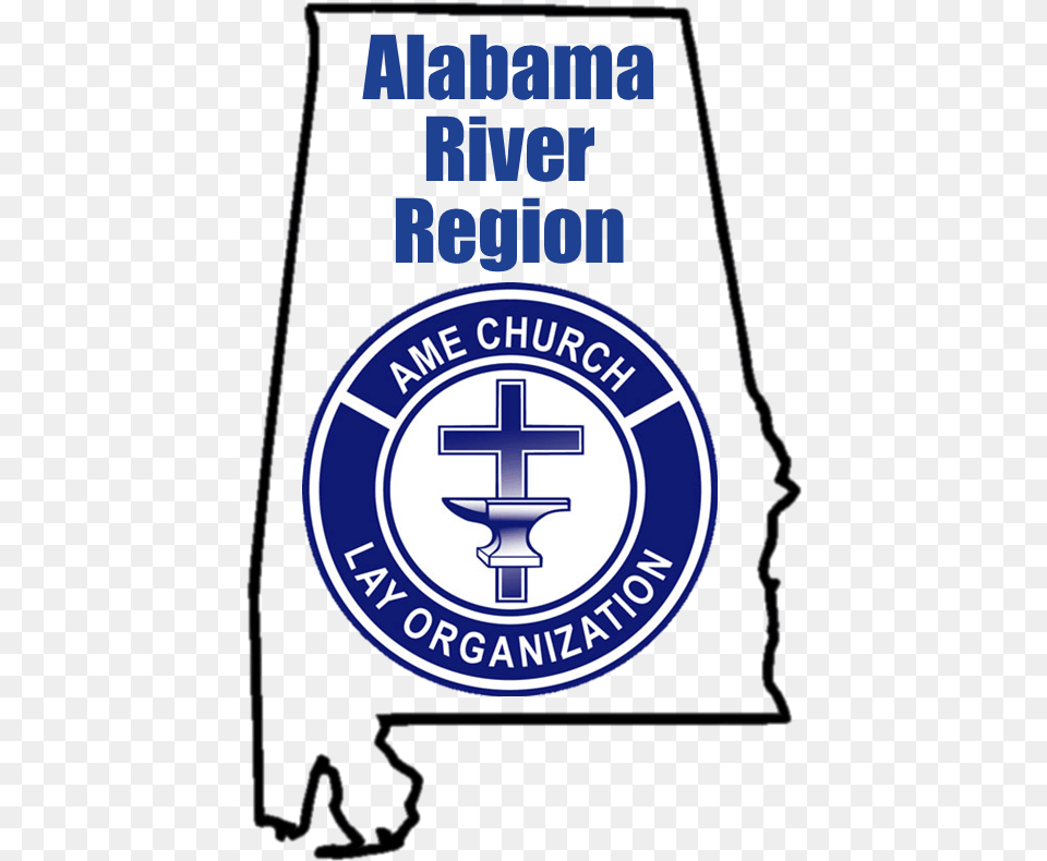 Alabama River Region Lay Logo Ame Lay Organization, Symbol, Cross Free Png Download