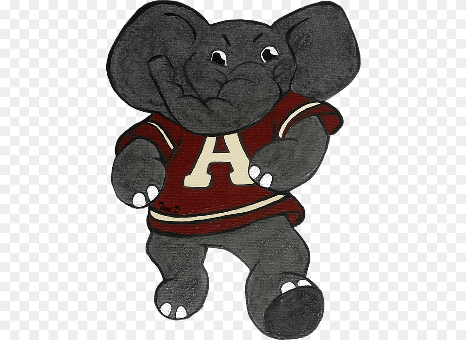 Alabama Roll Tide Baby Elephant, Plush, Toy, Person, Teddy Bear Free Transparent Png