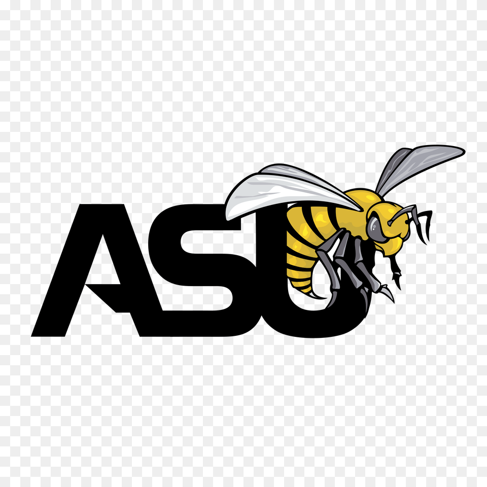 Alabama State Hornets Logo Vector, Animal, Invertebrate, Insect, Wasp Png