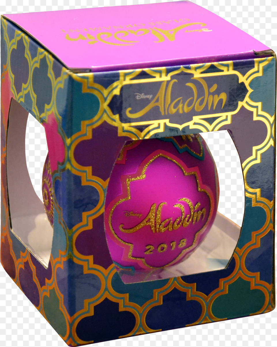 Aladdin 2018 Glass Ball Ornament Box Png