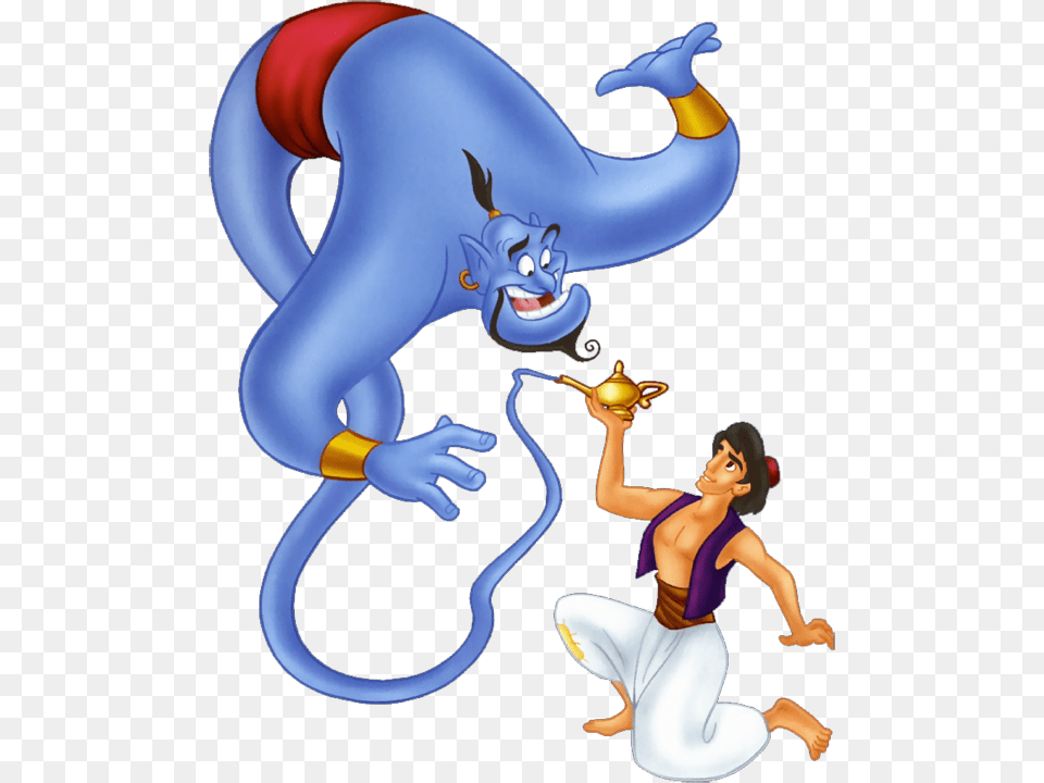 Aladdin And Genie, Adult, Female, Person, Woman Free Png