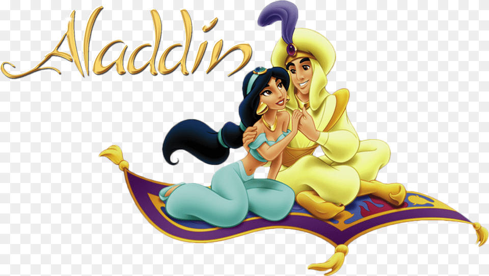 Aladdin And Jasmine High Resolution, Publication, Book, Face, Person Free Png