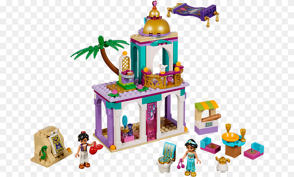 Aladdin And Jasmine39s Palace Adventures Lego, Baby, Person, Toy Free Transparent Png