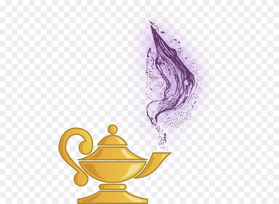 Aladdin Arab Arabian Culture Genie Jinn Lamp Genie Lamp Clipart, Pottery, Purple, Jar, Art Png