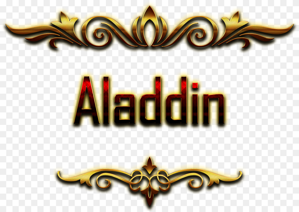 Aladdin Decorative Name Fahim Name, Logo, Symbol, Emblem Free Png Download