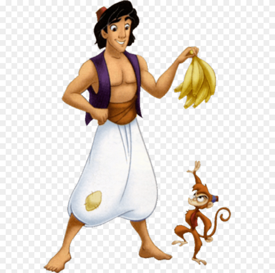 Aladdin Disney Characters Disney Pixar Disney Princesses Transparent Background Disney Characters Clipart, Food, Produce, Banana, Plant Free Png Download