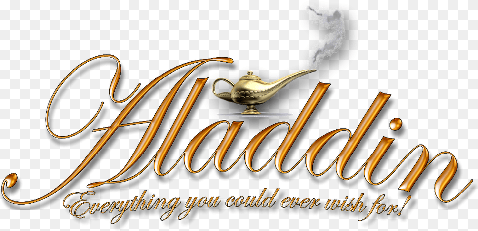 Aladdin Family Pantomime Script Calligraphy, Handwriting, Text Png Image