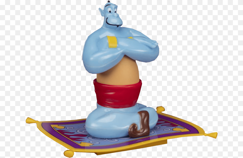 Aladdin Genie Eierbechertitle Aladdin Genie Eierbecher Coquetier Disney 3d, Figurine, Kneeling, Person Free Png