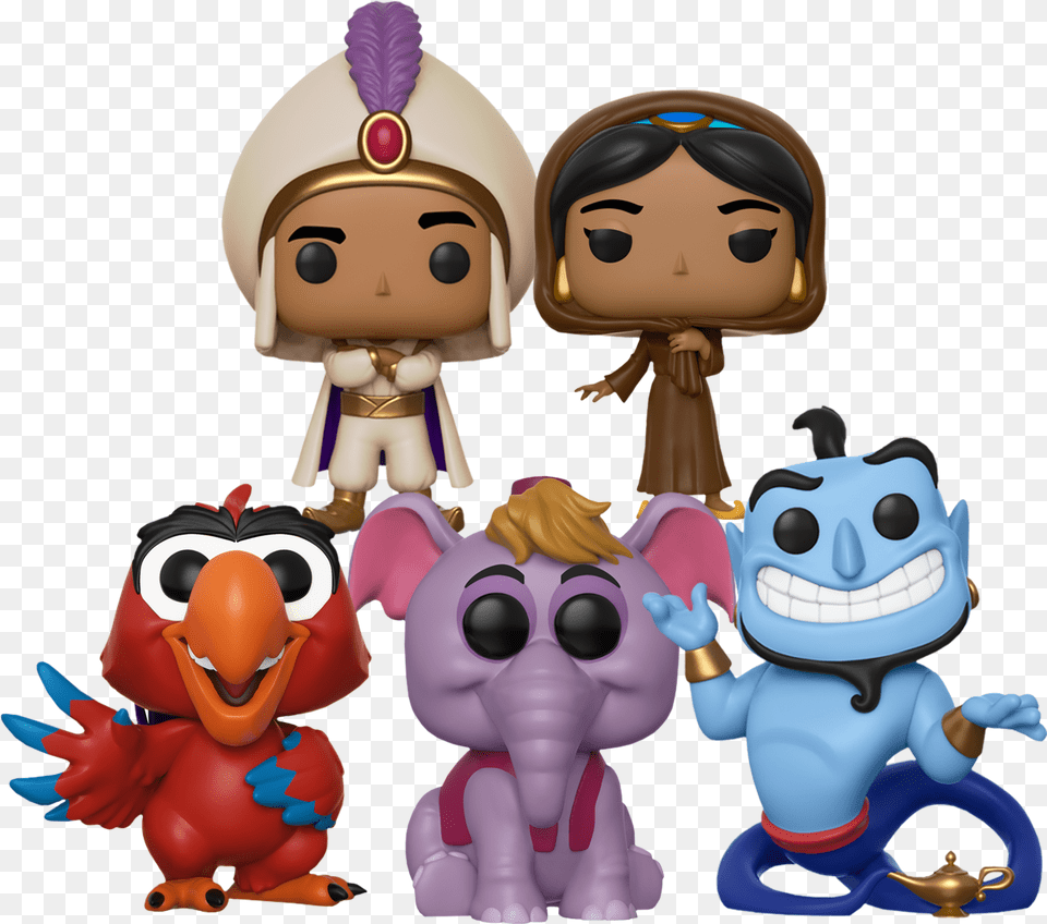 Aladdin Genie Funko Pop Download Genie With Lamp Pop, Toy, Doll, Baby, Person Png