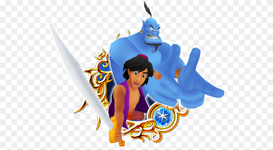 Aladdin Genie Kingdom Hearts Union X Medals, Adult, Person, Female, Woman Free Png Download
